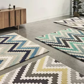 vlněný kusový koberec